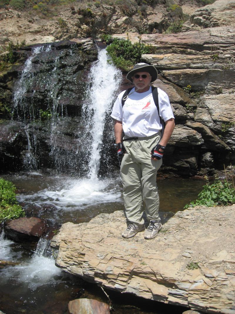Bob Hiking in Redwood Forests of Northern California