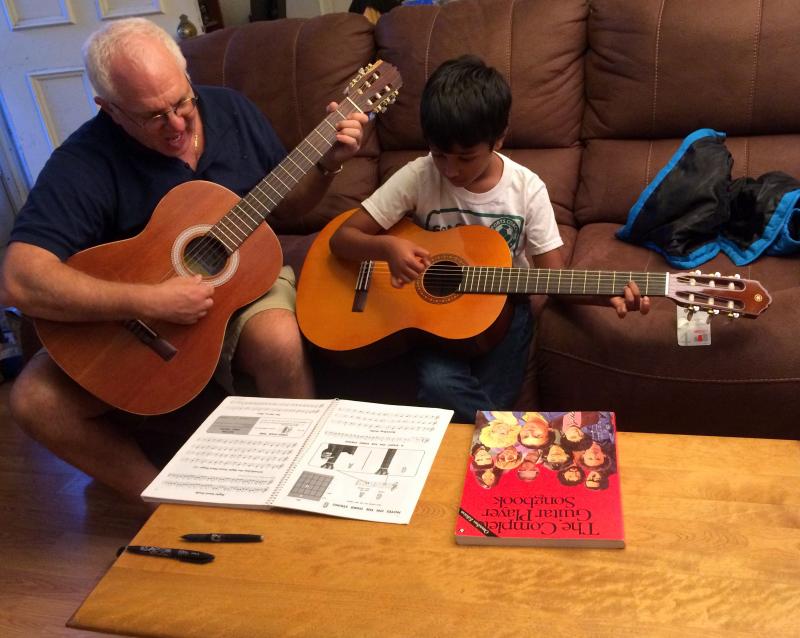 Guitar Lessons, 1st Grader